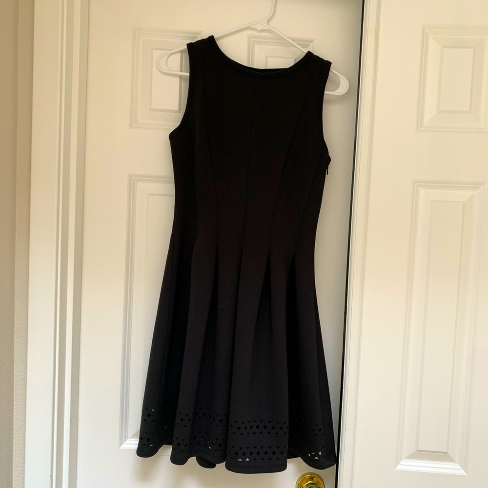 Ann Taylor scuba flare dress